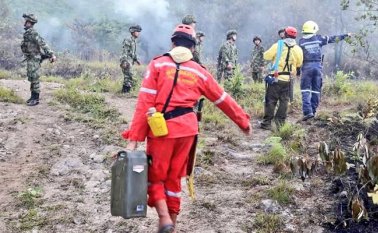 La comunidad expresó su preocupación por lo sucedido. Cortesía