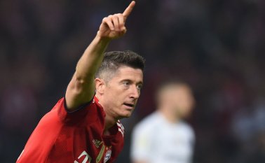 El atacante de 30 años, fue el máximo goleador de la campaña pasada, con 29 goles en 30 partidos.  AFP