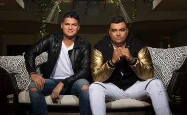 Elder Dayán Díaz  y Rolando Ochoa. Cortesía