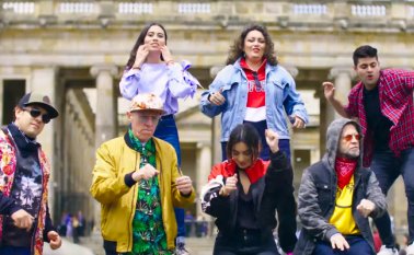 El videoclip, subido a la red el pasado lunes, ha sumado en menos de 48 horas más de 1,2 millones de vistas. Captura de video