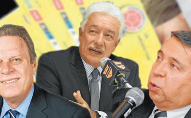 Ramón Jesurún, Jorge Perdomo y Álvaro González. Internet