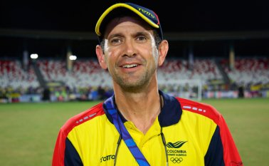 El director técnico de la Selección Sub-20 estará al frente del combinado nacional de mayores, en los partidos ante Venezuela y Argentina. Foto Colprensa