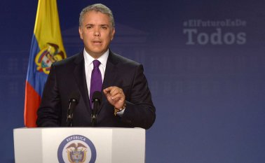 ‘Quiero decirles a los colombianos, a los que votaron hoy y los que se abstuvieron, que lucharemos todos unidos contra la corrupción’: Presidente Duque. Presidencia