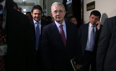 Uribe fue citado a indagatoria para el próximo 3 de septiembre. Colprensa