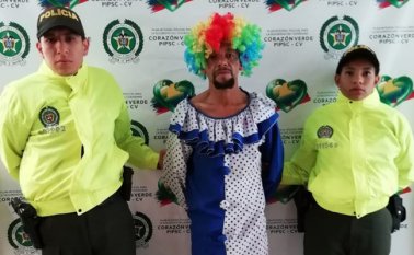 El sujeto tiene antecedentes por el delito de hurto en Meta y por concierto para delinquir en Pueblo Rico. Policía Nacional