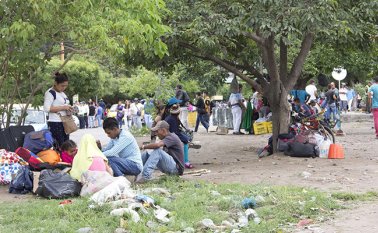Realizan un recorrido en la zona fronteriza. Archivo La Opinión
