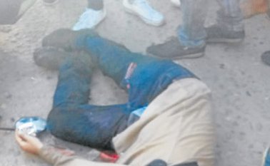 La víctima recibió dos balazos en la cabeza. Cortesía