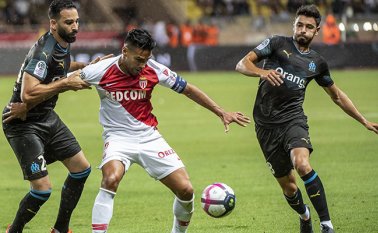 El Mónaco es capitaneado por el colombiano Radamel Falcao. AFP