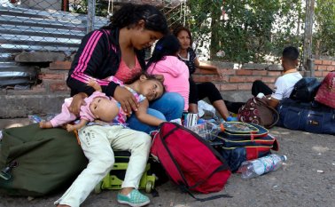 Según los datos de la ONU, cerca de 2,3 millones de venezolanos han abandonado su país ante la profunda crisis que vive. AFP
