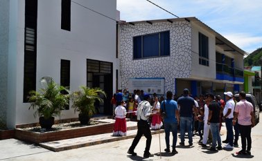 Los habitantes de El Aserrío inauguraron la Casa Multinfuncional, que fue entregada por Colombia Transforma y la Alcaldía de Teorama.
Cortesía