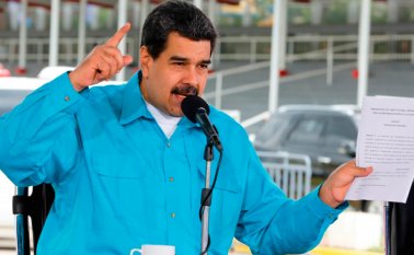 Nicolás Maduro dijo que en los países donde llegaron los venezolanos han desarrollado una campaña de odio. Archivo