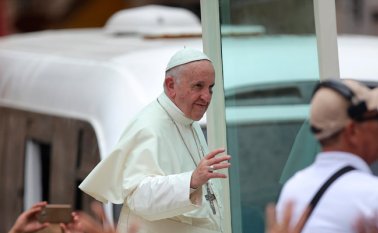 El Papa en su visita al país de cinco días estuvo en Bogotá, Villavicencio, Cartagena y Medellín. Colprensa
