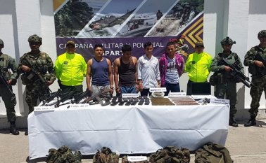 Los capturados delinquían en San Faustino. Las detenciones se produjeron en el marco de la Operación Esparta. Ejército Nacional