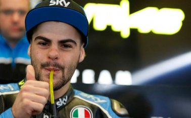 Piloto italiano Romano Fenati (Kalex). Twitter