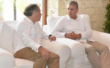 Acogió la propuesta del presidente de crear una comisión trasnacional. Colprensa