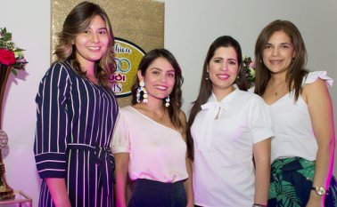 Daniela Olarte, Lina Garcés, Carolina Santos y Marbel Chacón. Alfredo Estevez