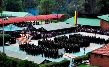 El caso se registró en la Escuela de Carabineros de la Provincia de Vélez, Santander. Colprensa