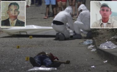 Unidades del CTI de la Fiscalía se encargaron del levantamiento de los cadáveres. La Opinión