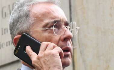 Uribe recibió las llamadas amenazantes desde seis líneas telefónicas diferentes este viernes. Colprensa