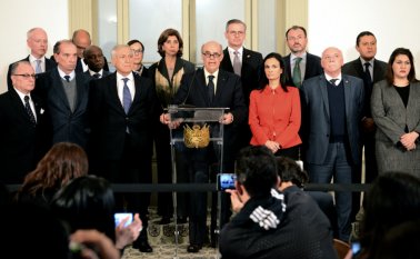 Integrado por una docena de países latinoamericanos. AFP