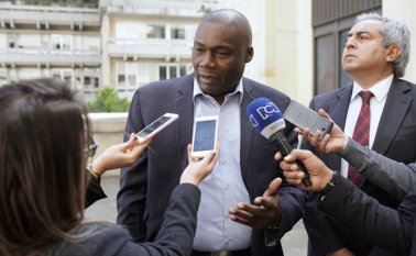 Nilton Córdoba afirmó que el número del expresidente fue interceptado desde antes de la diligencia de versión libre que se le hizo a él. Colprensa