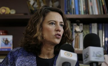 Ministra del Interior, Nancy Patricia Gutiérrez. Colprensa