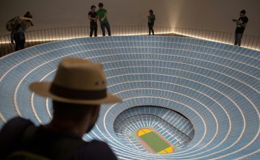 En la pequeña Brumadinho. AFP