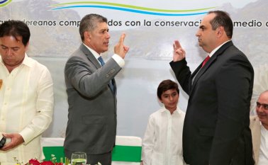 Gregorio Angarita Lamk fue elegido en diciembre de 2015 como director de Corponor, con el apoyo del entonces gobernador Edgar Díaz Contreras, y de su sucesor, William Villamizar Laguado, en medio de una dura puja que sostuvieron con el exsenador Juan Manuel Corzo. Archivo
