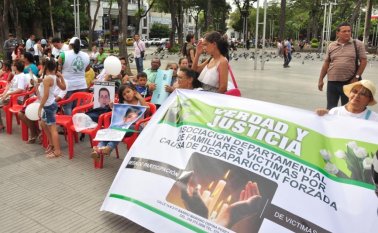 Asociaciones de familiares desaparecidos en Cúcuta. Archivo / La Opinión