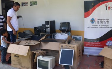 En las diferentes sedes del Centro Educativo Rural San Isidro recolectaron 94 equipos.
Cortesía