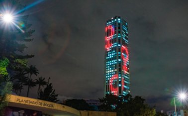 La Torre Colpatria tiene 196 metros de altura. Colprensa