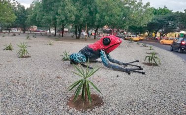 La recuperación y el embellecimiento del espacio se hicieron a través de la Gobernación de Norte de Santander, Alcaldía de Cúcuta y Corponor. César Obando