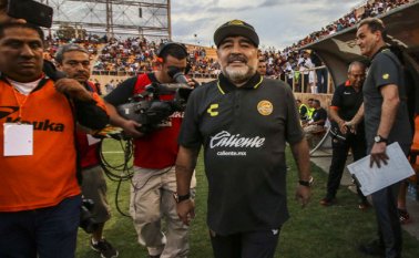 El argentino es el entrenador de los Dorados de Sinaloa. AFP