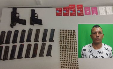 Capturado en el marco de la Operación Esparta. Cortesía