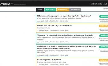 WikiTribune no cuenta ni con publicidad ni con un muro de pago. Internet