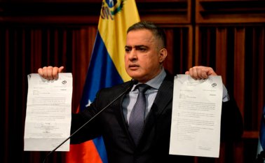 Fiscal general de Venezuela, Tarek Saab.  Archivo