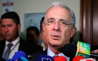 Senador del Centro Democrático y expresidente de la República Álvaro Uribe Vélez. Colprensa