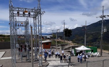 La subestación también beneficia a Villa Caro y Lourdes. Cortesía