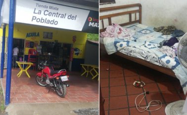 En esta tienda ocurrió el atraco. Los ladrones esculcaron en toda la casa.
Cortesía