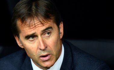 Técnico del Real Madrid, Julen Lopetegui. AFP