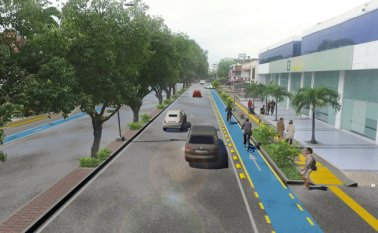 La ciclorruta que se construirá en la Gran Colombia hace parte del plan metropolitano que lidera el Área Metropolitana y la Cancillería. Cortesía