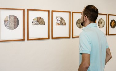 En el Museo Antón García de Bonilla de Ocaña permanecerá: Metamorfosis de un mundo exacto, hasta fin de mes. Cortesía Leonardo Meza