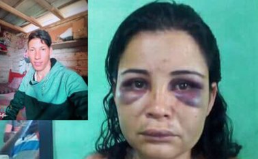 Pedro Rojas agredió a su expareja Lina Andrea Aguirre. Colprensa