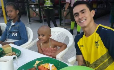 Más de 50 personalidades en el país están apoyando la campaña. Jossimar Calvo Moreno, gimnasta cucuteño, participó en el lanzamiento en la ciudad.
 Cortesía