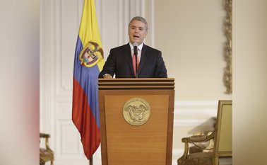 Presidente de la República, Iván Duque. Colprensa