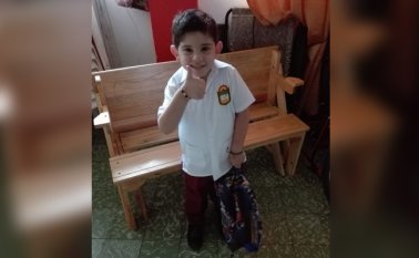 Cristo José está lejos de su casa desde el pasado miércoles por la mañana. Cortesía