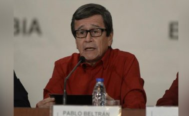 Israel Ramírez Pineda, mejor conocido como Pablo Beltrán. AFP