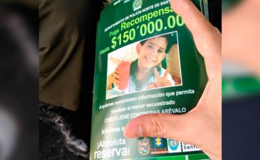 Se cumplen 4 días del secuestro de Cristo José. Twitter