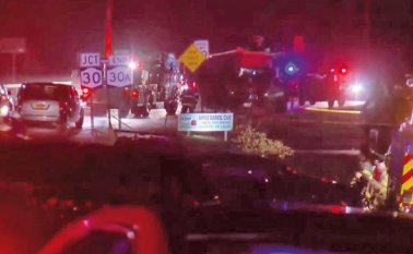 Varios organismos acudieron al lugar. @UniNoticias