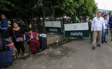 Solo Colombia estima un flujo migratorio de un millón de personas por su territorio. AFP